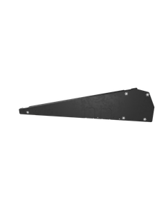 FlatFix Fusion Winddeflector rechts zwart (1016 - 1053mm)