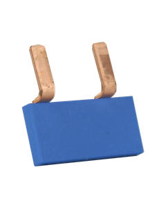 EMAT Doorverbinder 2-voudig blauw
