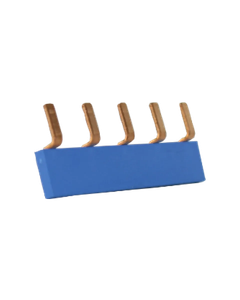 EMAT Doorverbinder 5-voudig blauw
