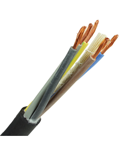 Neopreen Kabel H07RNF 5x2,5mm per 1 meter