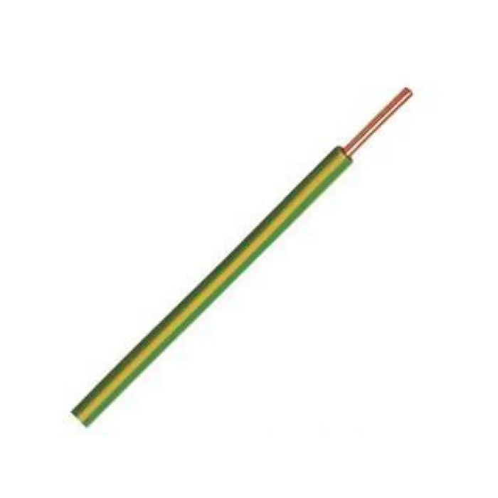 Donné Draad vD Draad Eca 2,5 mm geel/groen rol 100 meter