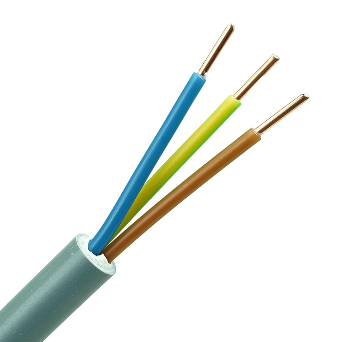 YMvK Kabel 3x2,5 per haspel 500 meter