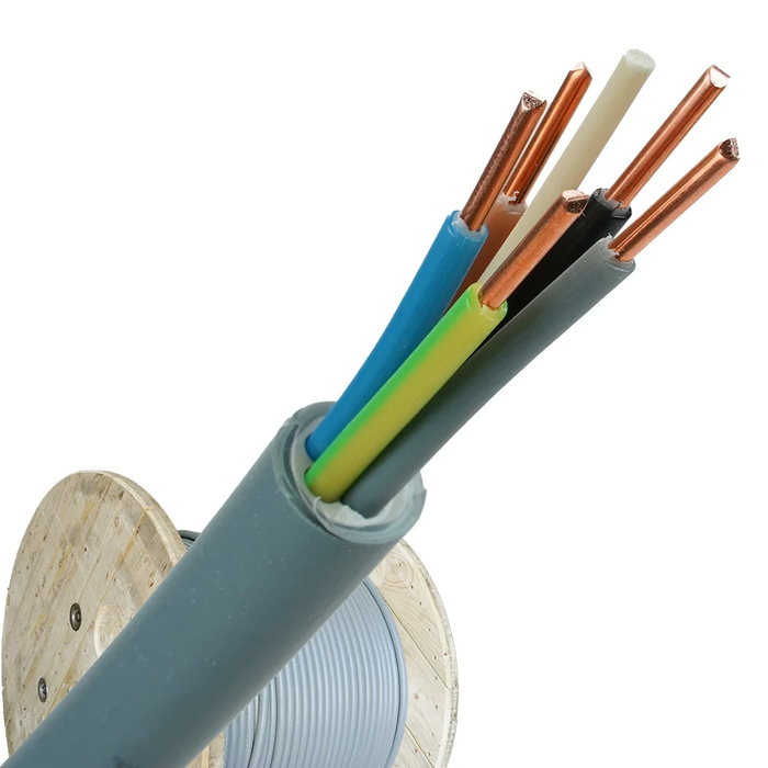 YMvK Kabel 5x2,5 per haspel 500 meter