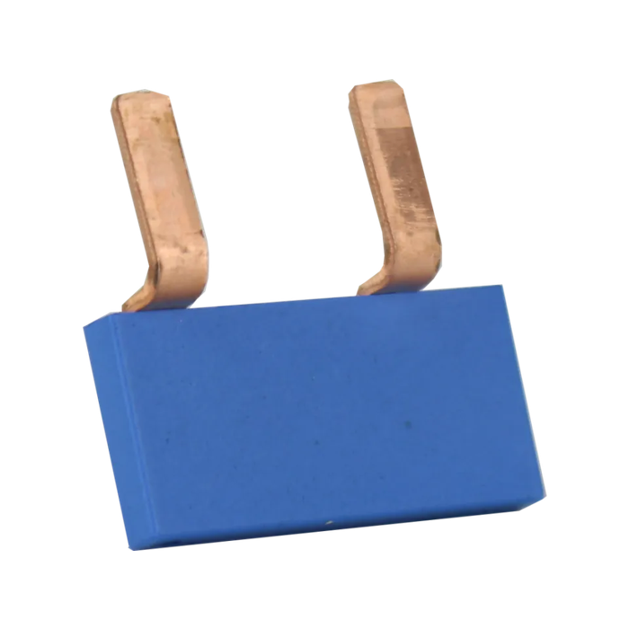EMAT Doorverbinder 2-voudig blauw