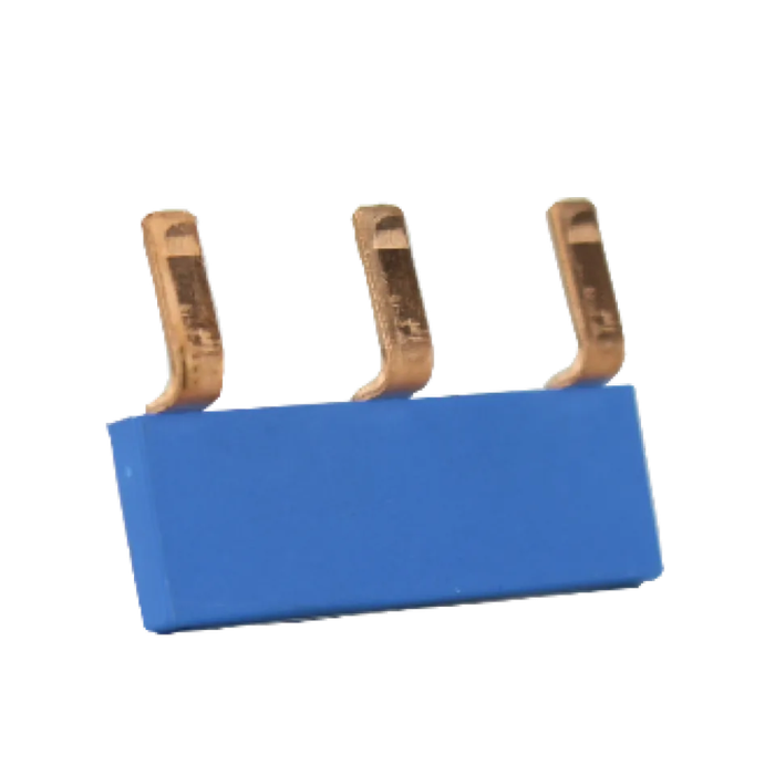 EMAT Doorverbinder 3-voudig blauw