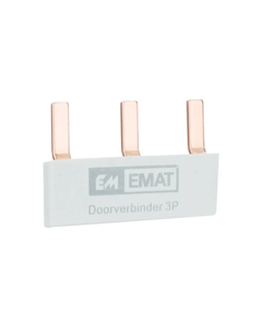 EMAT Doorverbinder 3-voudig grijs