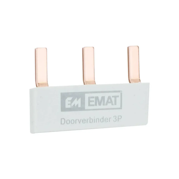 EMAT Doorverbinder 3-voudig grijs