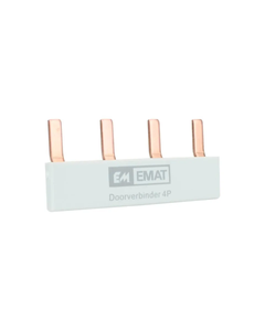 EMAT Doorverbinder 4-voudig grijs