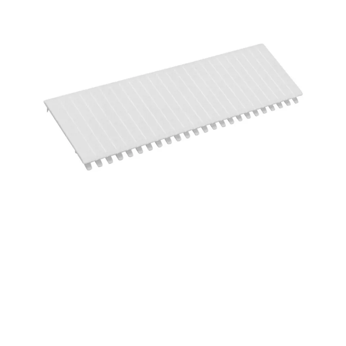Hager Afdekstrook 12 modules 219x54 mm - wit