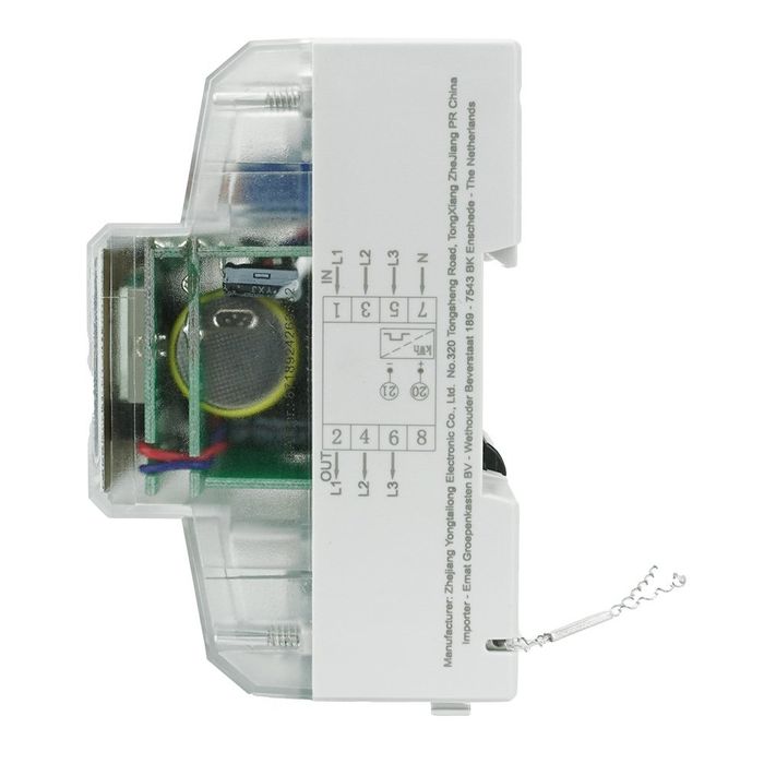 EMAT kWh Meter 80A 3-fase digitaal MID