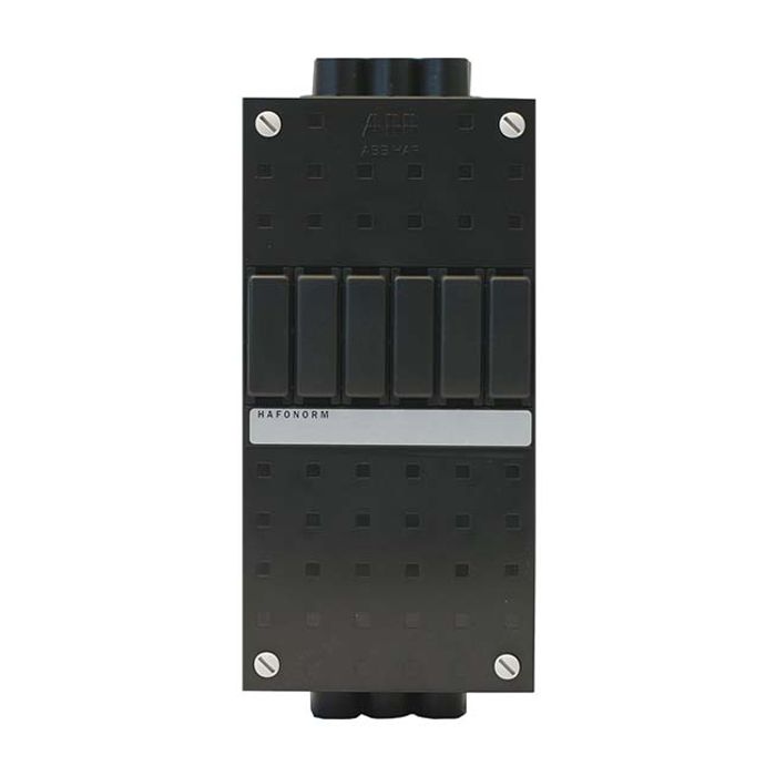 ABB Installatiekast Leeg 70 mm Sleuf 1-rij 6 modules 110x220