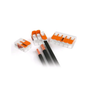 Wago Lasklem 2-voudig 4mm² per 100 stuks