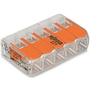 Wago Lasklem 5-voudig 4mm² per 25 stuks