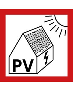 PV-sticker NEN1010 30x30mm