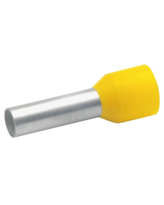 Solar Adereindhuls geïsoleerd 6mm² geel - per 100 stuks