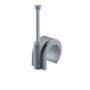 Newlec Spijkerclip 16-19mm Grijs Kunststof per 100 stuks