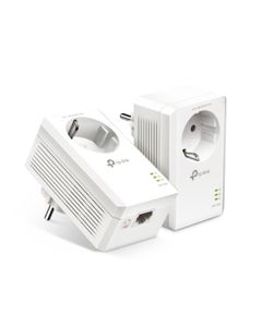 TP-LINK Av1000 passthrough Powerline starterset per 2 stuks