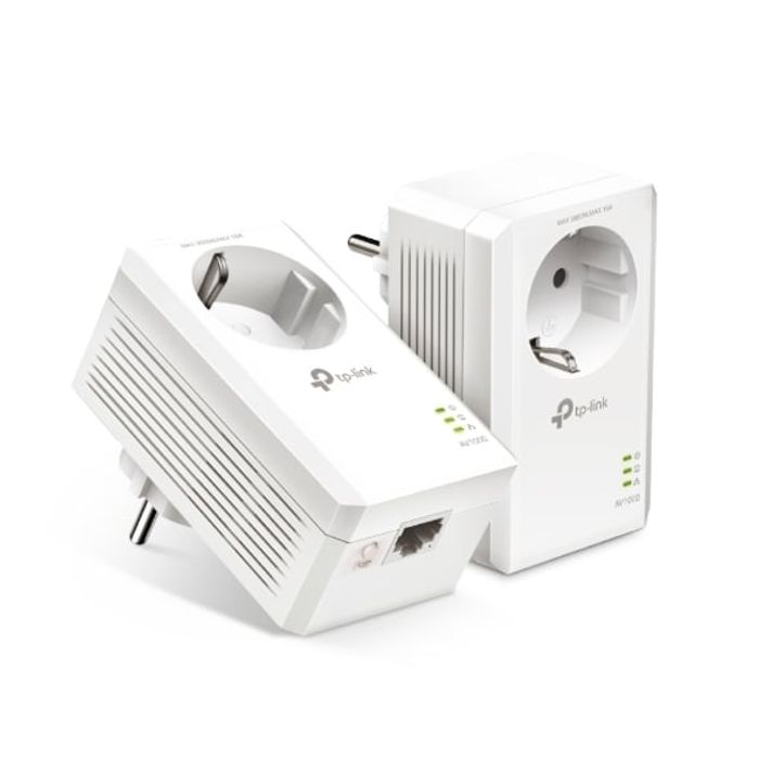TP-LINK Av1000 passthrough Powerline starterset per 2 stuks