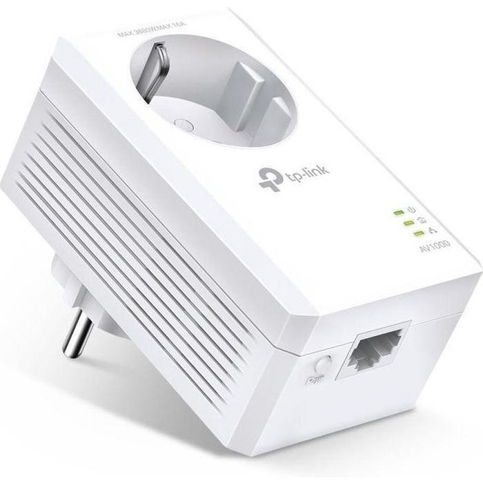 TP-LINK Av1000 passthrough Powerline starterset (TL-PA7017P)